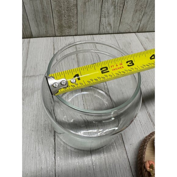 Vtg Old Virginia Candle Co Candle Capper Country with Bottle Glass Jar 6.5" Tall - Picture 13 of 16